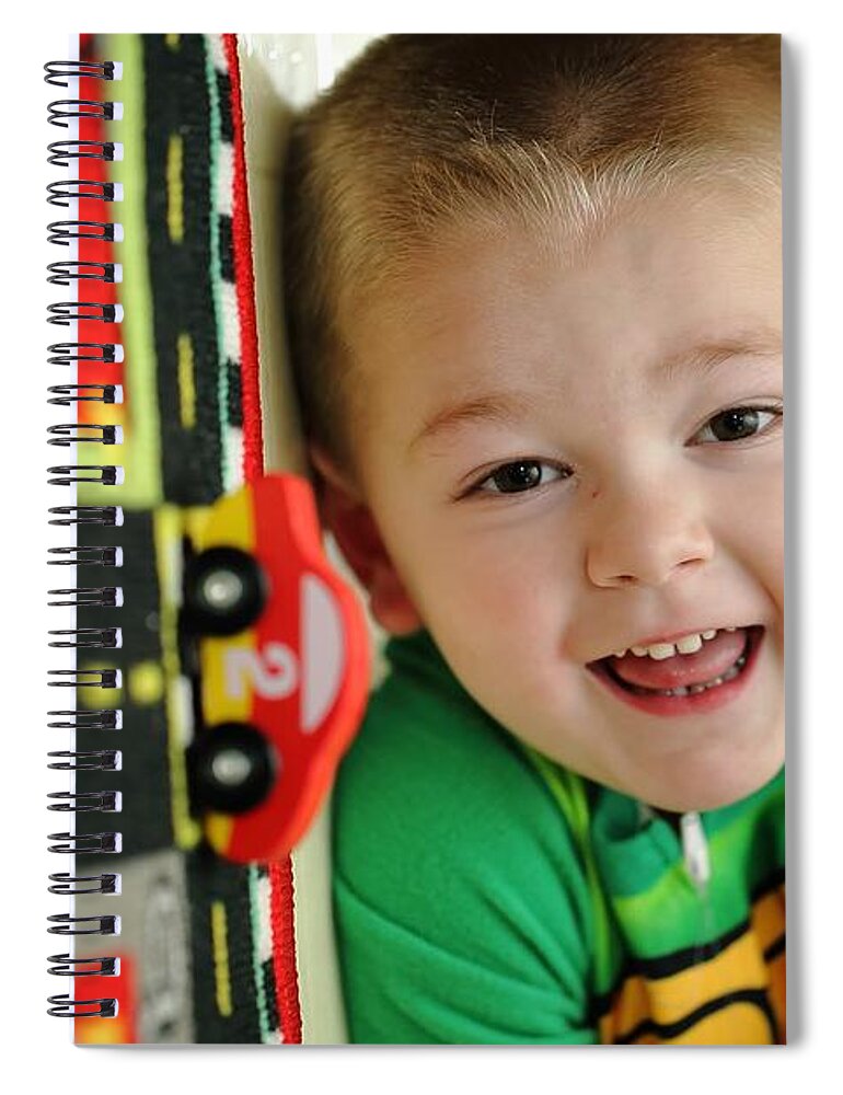 Cars Spiral Notebook featuring the photograph Cars for Christmas by David Andersen