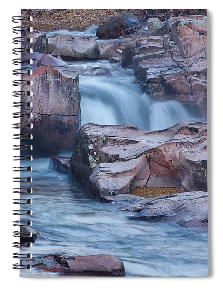Ozark Spiral Notebook featuring the photograph Caster River Shut-in by Robert Charity