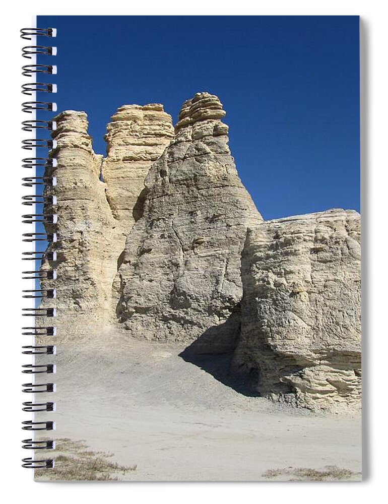 Castle Rock Spiral Notebook featuring the photograph Castle Rock by Keith Stokes