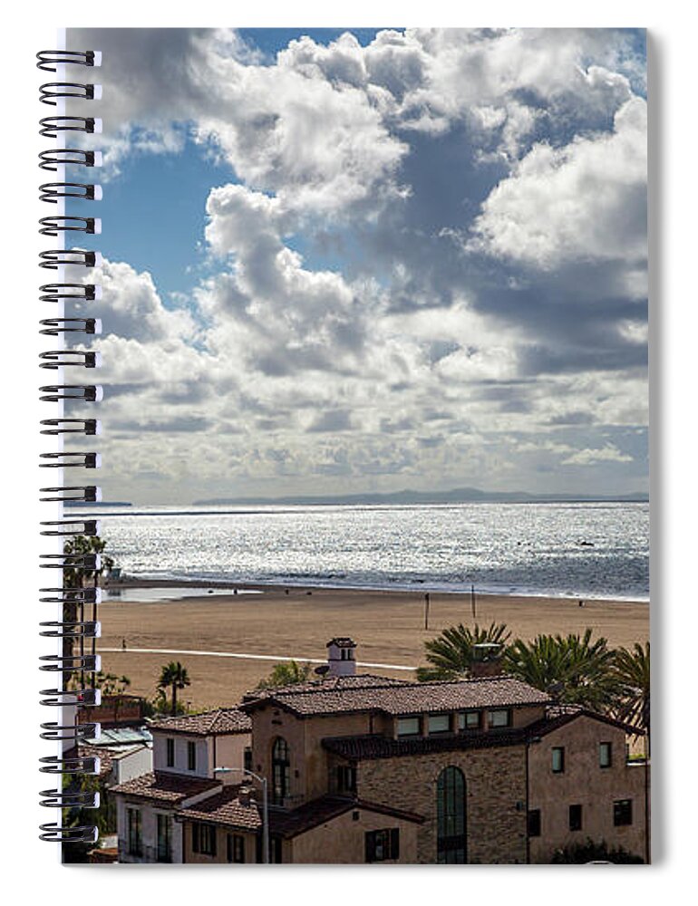 Catalina Island Spiral Notebook featuring the photograph Catalina Island 26 Miles Across The Sea by Gene Parks