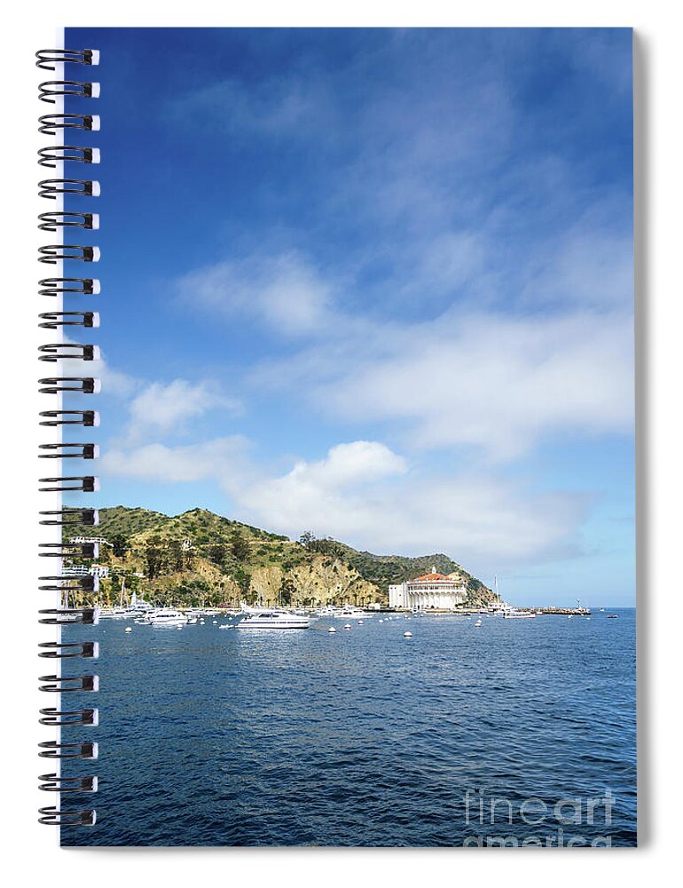 America Spiral Notebook featuring the photograph Catalina Island High Resolution Photo by Paul Velgos