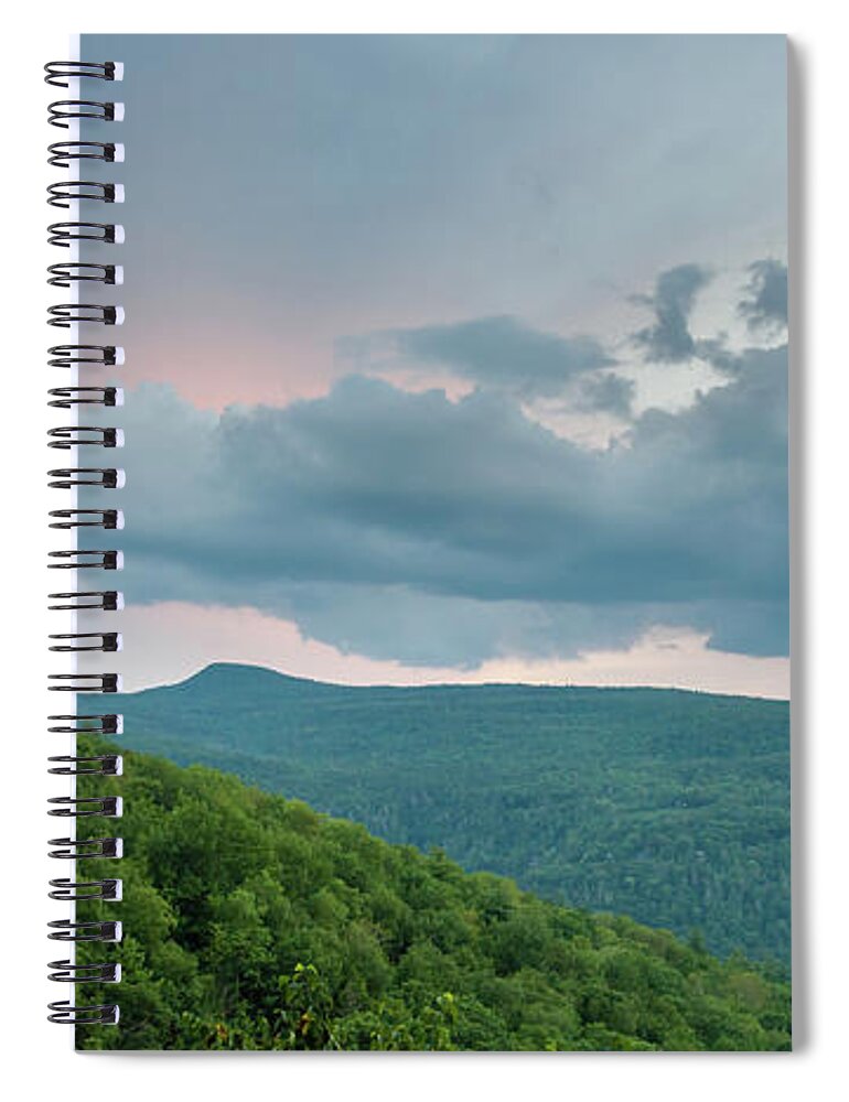 Catskill Mountains Spiral Notebook featuring the photograph Catskill Mountain View by Steve L'Italien