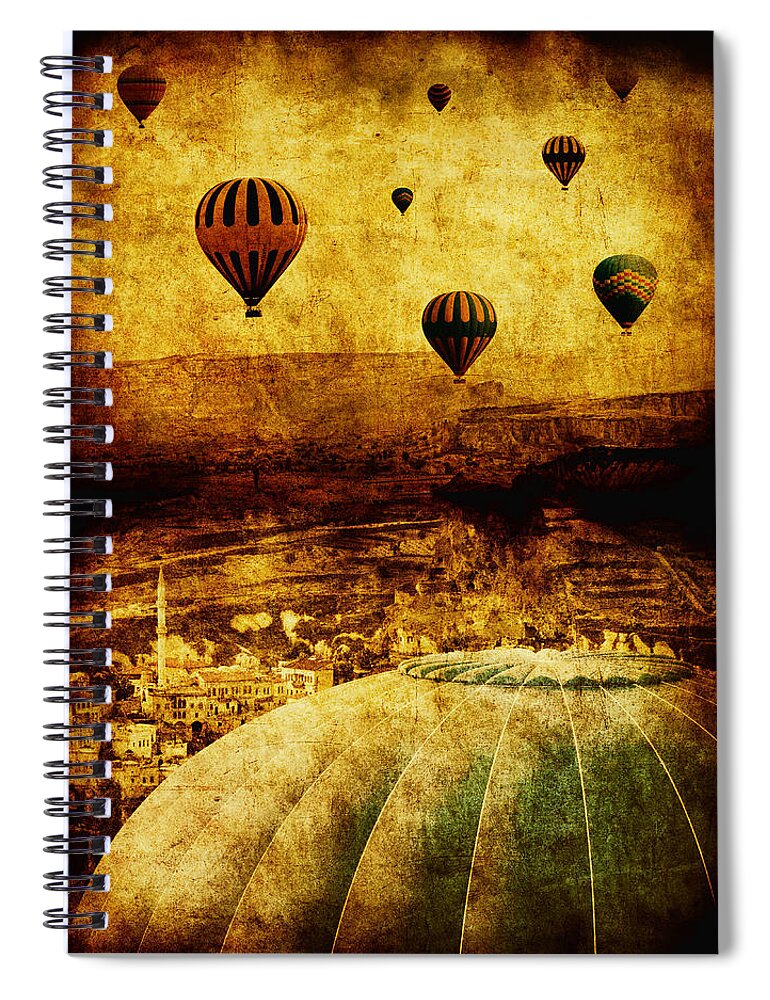 Hot Spiral Notebook featuring the photograph Cerebral Hemisphere by Andrew Paranavitana