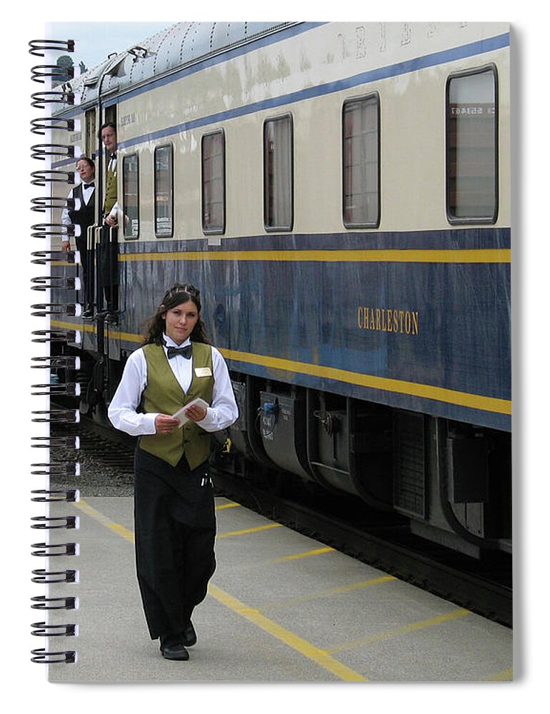 Brad Brailsford Spiral Notebook featuring the photograph Charleston by Brad Brailsford