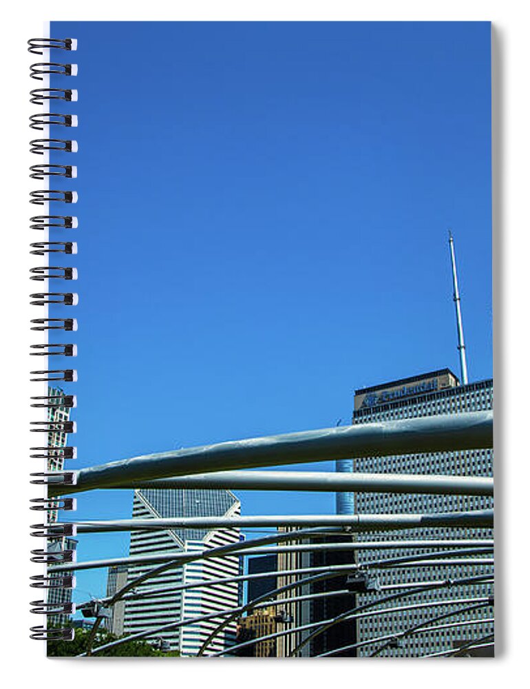 Chicago Spiral Notebook featuring the photograph Chicago IMG_7934 by Jana Rosenkranz