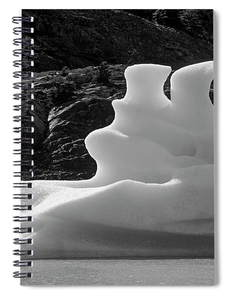 Black And White Spiral Notebook featuring the photograph Chile_121-2 by Craig Lovell
