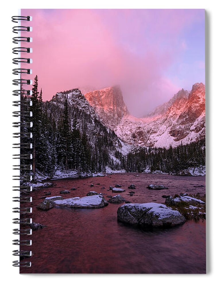 Chill Spiral Notebook featuring the photograph Chill by Chad Dutson