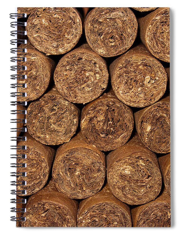 Cigars Spiral Notebook featuring the photograph Cigars 262 by Michael Fryd