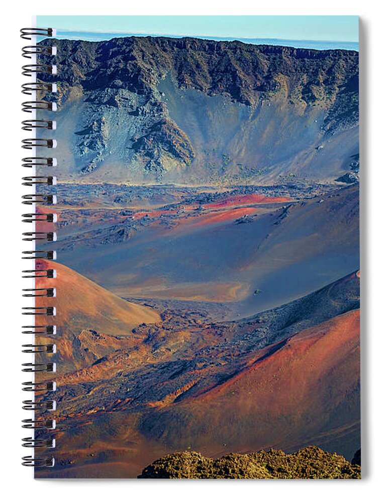 Haleakala Spiral Notebook featuring the photograph Cinder Cones by Kelley King
