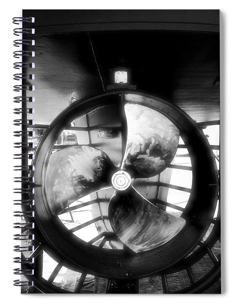 Newel Hunter Spiral Notebook featuring the photograph Circle and Line by Newel Hunter