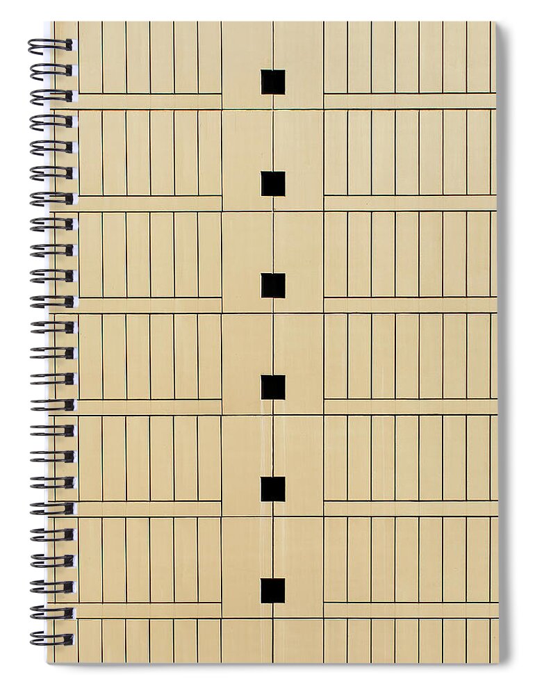 Urban Spiral Notebook featuring the photograph Square - City Grids 24 by Stuart Allen
