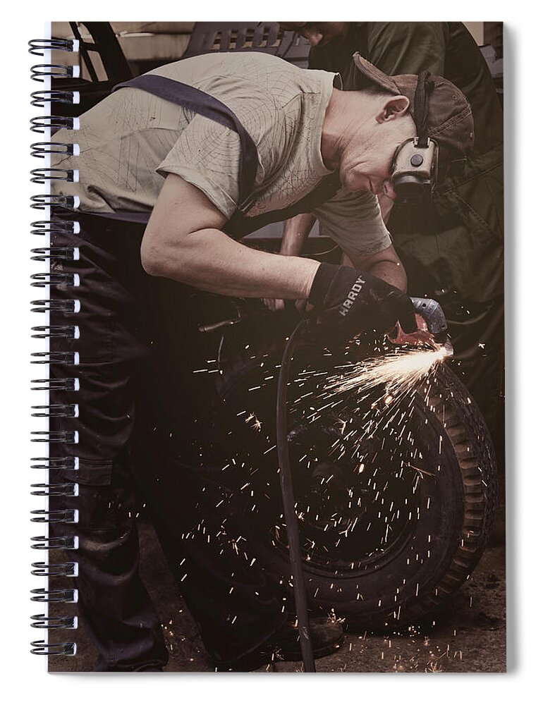 Candid Spiral Big Drawing Notebook - 40 Pages