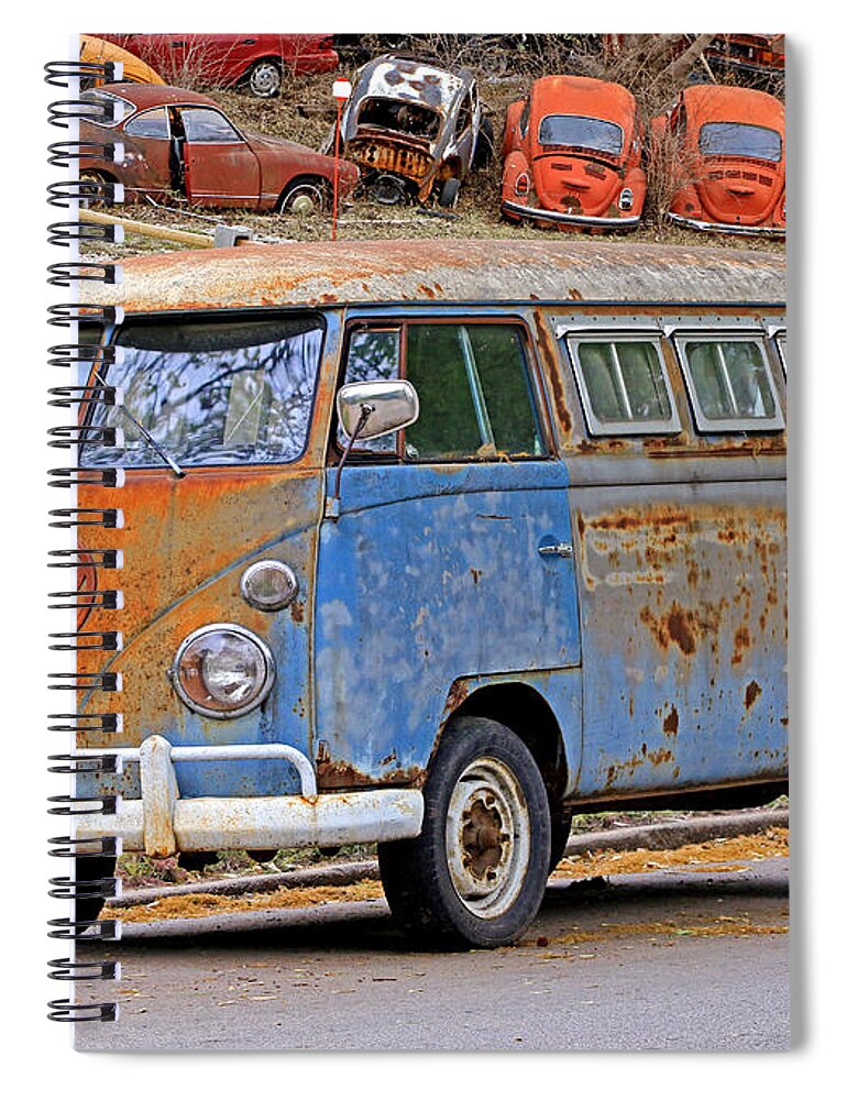 Vw Spiral Notebook featuring the photograph Classical Originality by Christopher McKenzie