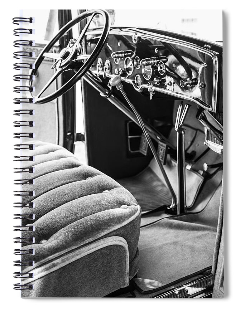 Classy Caddy Spiral Notebook featuring the photograph Classy Caddy by Karol Livote