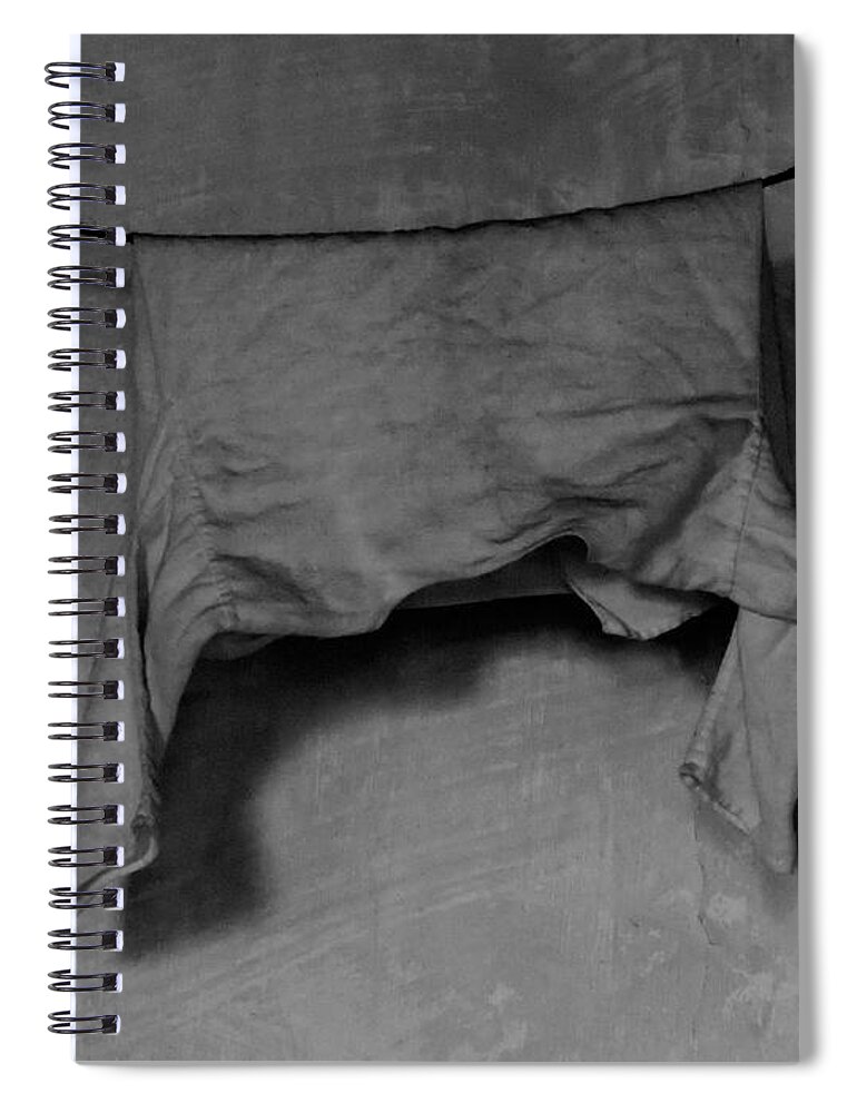 Black Spiral Notebook featuring the photograph Clean As It Gets by Vincent Green
