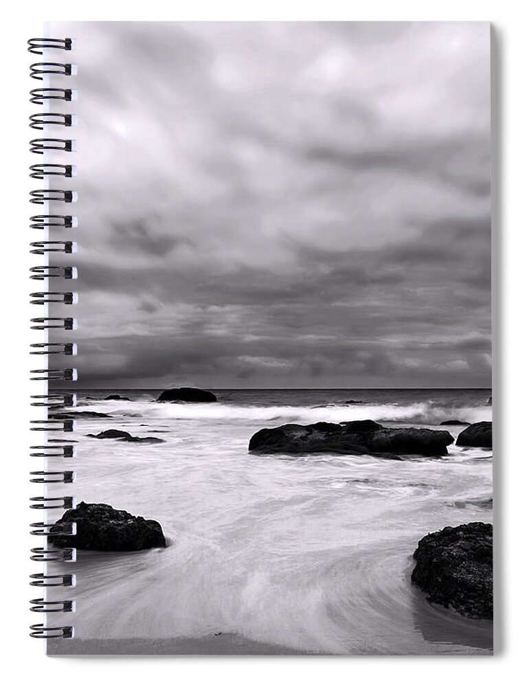 Art Spiral Notebook featuring the photograph Cleaning Mans Transgressions by Denise Dube