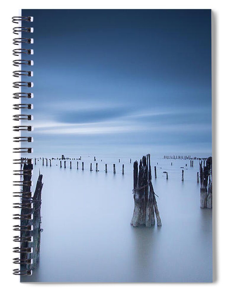 Nyc Spiral Notebook featuring the photograph Clear Void by Johnny Lam