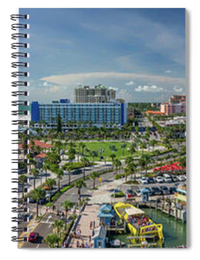 Clearwater Beach Spiral Notebook featuring the photograph Clearwater Beach Florida by Steven Sparks