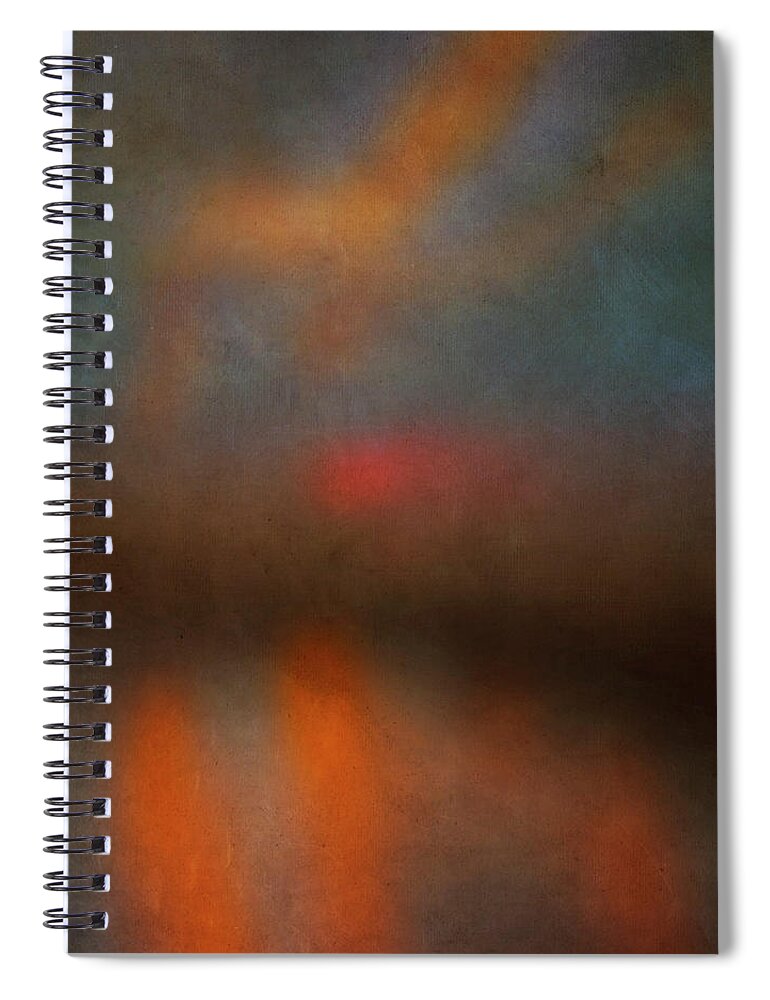 Abstract Spiral Notebook featuring the photograph Color Abstraction XXV by David Gordon