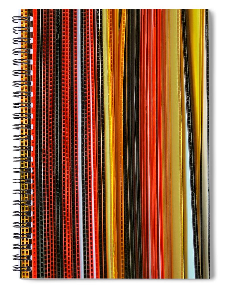 Color Spiral Notebook featuring the photograph Color Me Bright by Nikolyn McDonald