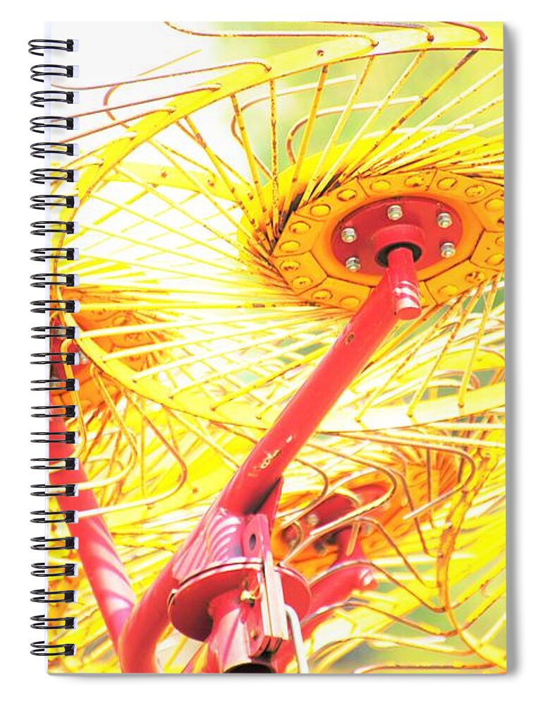 Farming Spiral Notebook featuring the photograph Color me Farming by Merle Grenz