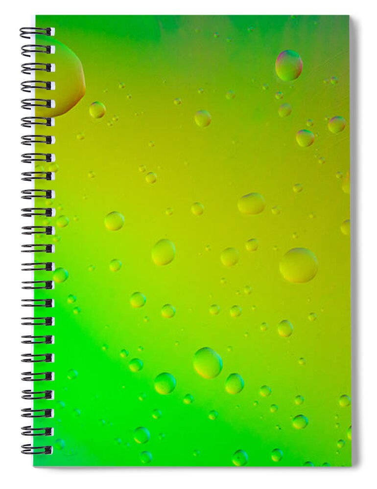 Abstract Spiral Notebook featuring the photograph Colored artistic background by Michalakis Ppalis