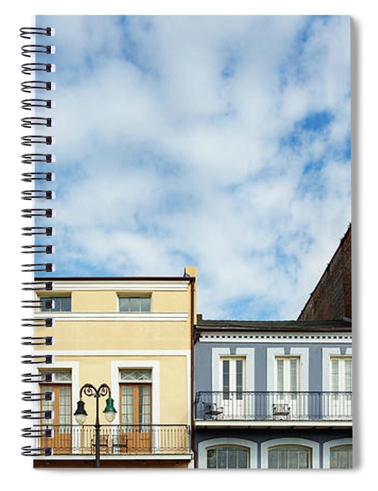 Bourbon Street Spiral Notebook featuring the photograph Colors of New Orleans by Raul Rodriguez