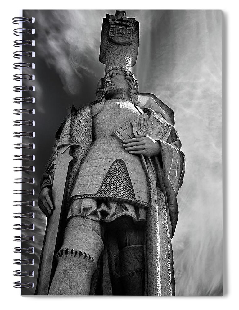 Cabrillo Monument Spiral Notebook featuring the photograph Conquistador by Debra Sabeck