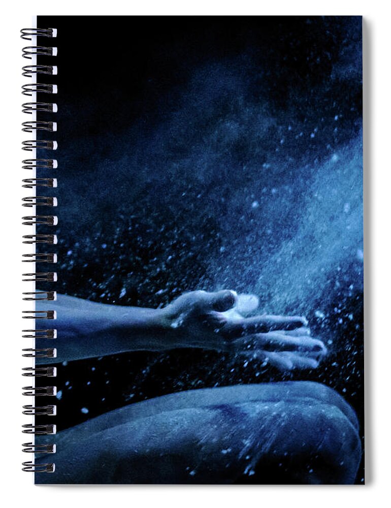 Creation Spiral Notebook featuring the photograph Creation 4 by Rick Saint