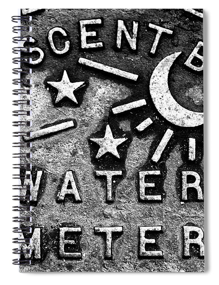 Crescent Box New Orleans Spiral Notebook featuring the photograph Crescent Box New Orleans by John Rizzuto