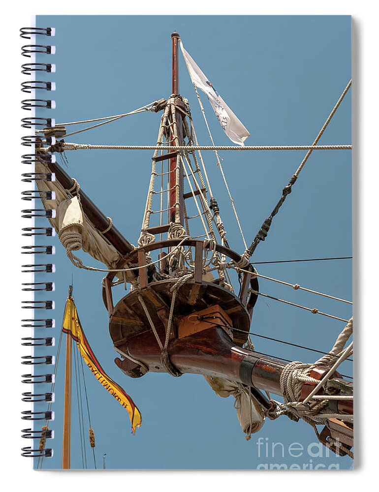 Crows Nest Spiral Notebook featuring the photograph Crows Nest by Dale Powell