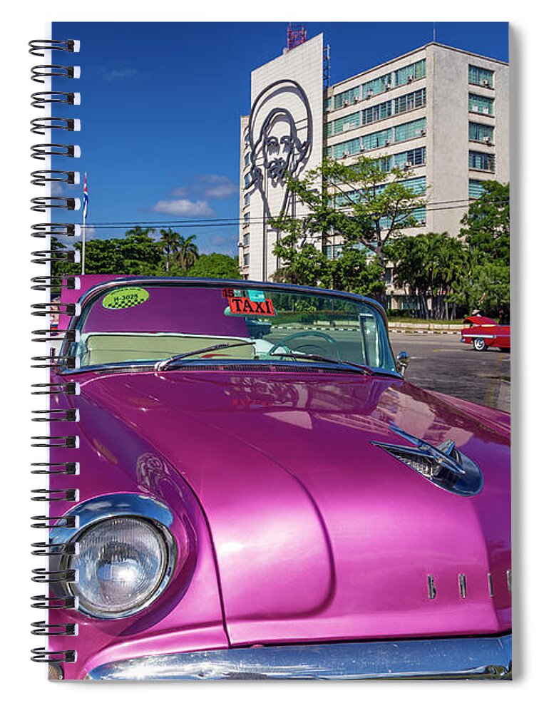 Spiral Notebook featuring the photograph Cuba 002 by Bernardo Galmarini