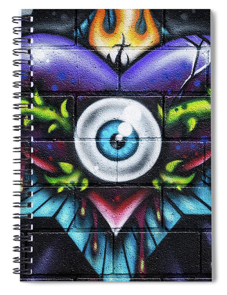 Cleveland Spiral Notebook featuring the photograph Cyclops by Stewart Helberg