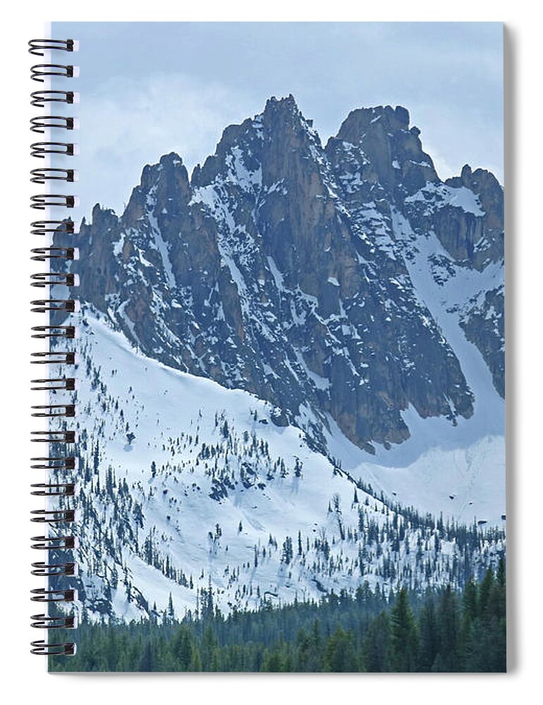 Heyburn Mountain Spiral Notebook featuring the photograph D07330 Heyburn Mountain by Ed Cooper Photography