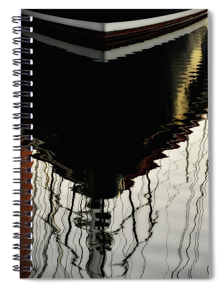 Newel Hunter Spiral Notebook featuring the photograph Dark Nature by Newel Hunter