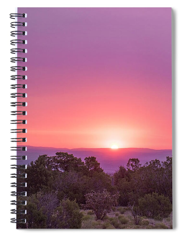 Natanson Spiral Notebook featuring the photograph Dawning of the Day by Steven Natanson