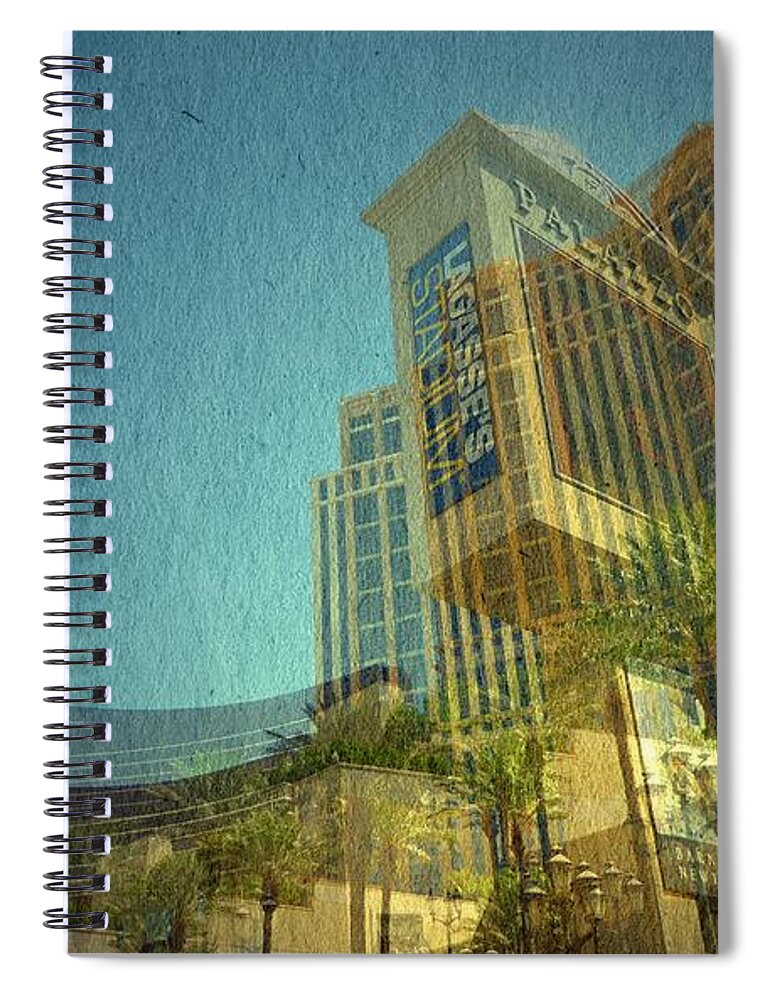 Las Vegas Spiral Notebook featuring the photograph Day Trip by Mark Ross