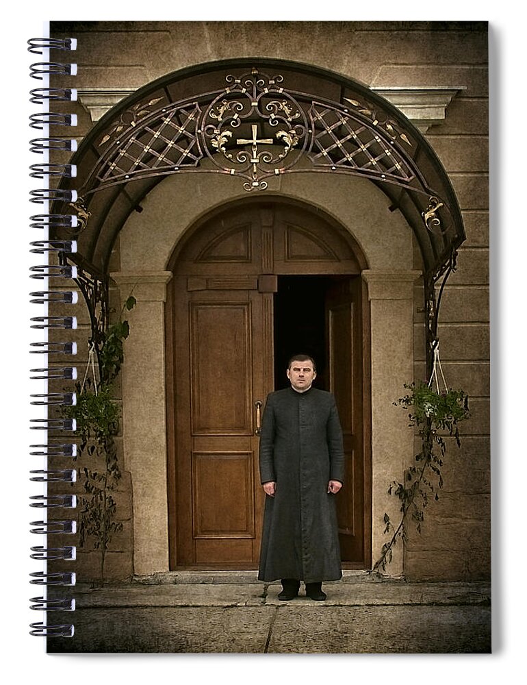 Father Spiral Notebook featuring the photograph Dear Father... by Evelina Kremsdorf