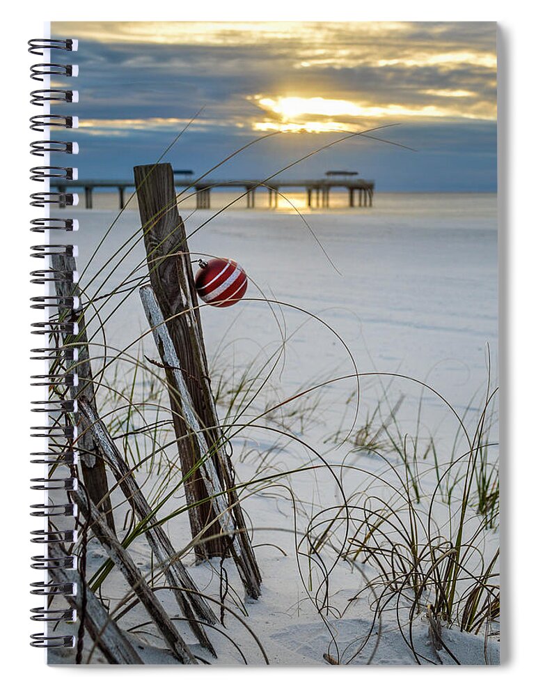 Alabama Spiral Notebook featuring the photograph Decorating the Tree v2 by Michael Thomas