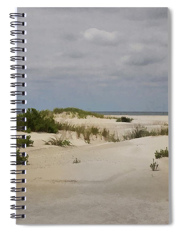 Sand Dunes Spiral Notebook featuring the photograph Delightful Dunes by Roberta Byram