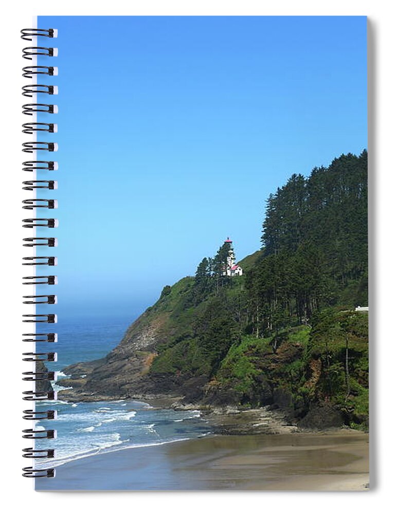 Stone Spiral Notebook featuring the photograph Devils Elbow Bay by Christiane Schulze Art And Photography
