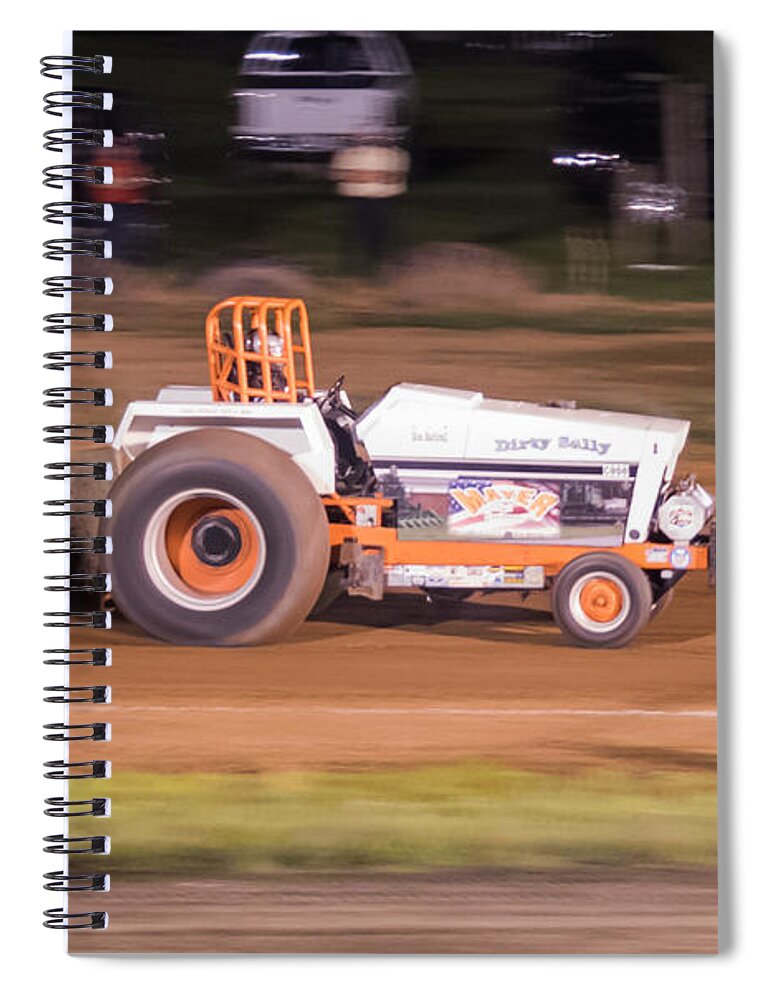 Dirty Sally Spiral Notebook featuring the photograph Dirty Sally by Holden The Moment