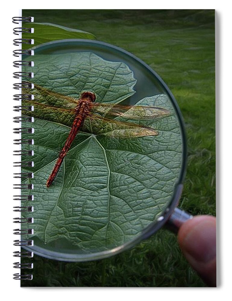 Science Spiral Notebook featuring the photograph Discovery by Mark Fuller