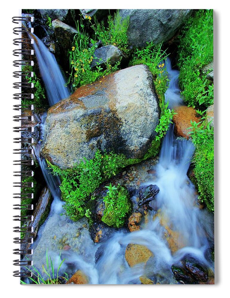 Sierra Spiral Notebook featuring the photograph Do You Share A Love For Streams? by Sean Sarsfield