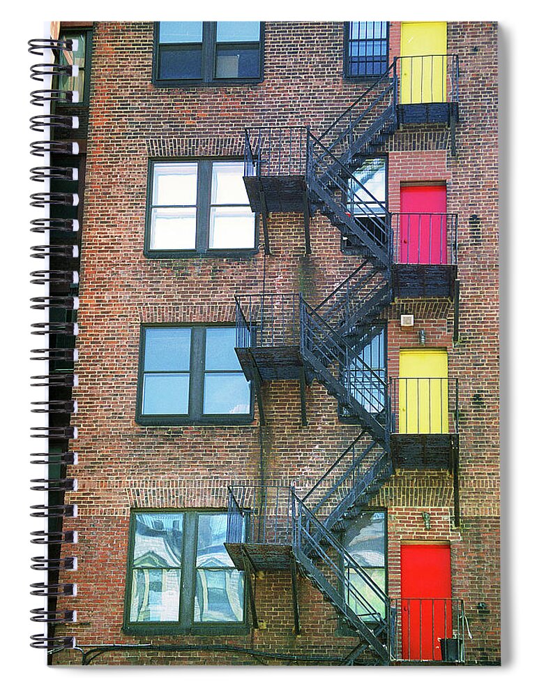 Door Spiral Notebook featuring the photograph Door Diversity by Ted Keller