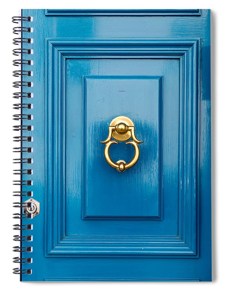 Ancient Spiral Notebook featuring the photograph Doors of the world 6 by Sotiris Filippou