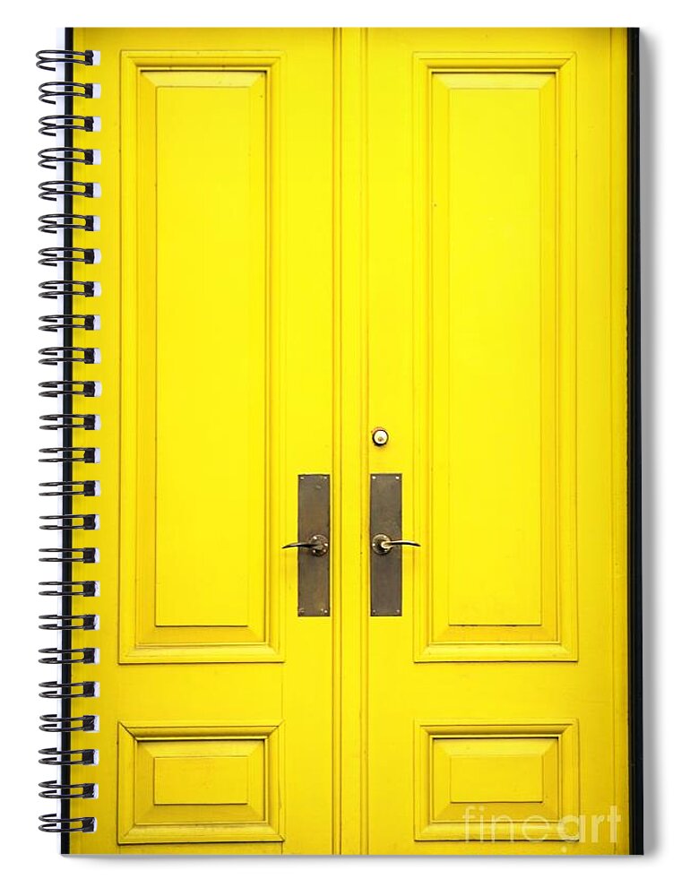 Doors Spiral Notebook featuring the photograph Double door by Merle Grenz