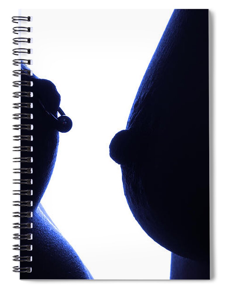 Artistic Photographs Spiral Notebook featuring the photograph Double trouble by Robert WK Clark