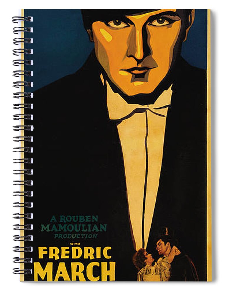 Dr Jekyll And Mr Hyde Spiral Notebook featuring the photograph Dr. Jekyll And Mr. Hyde 1931 by Andrew Fare
