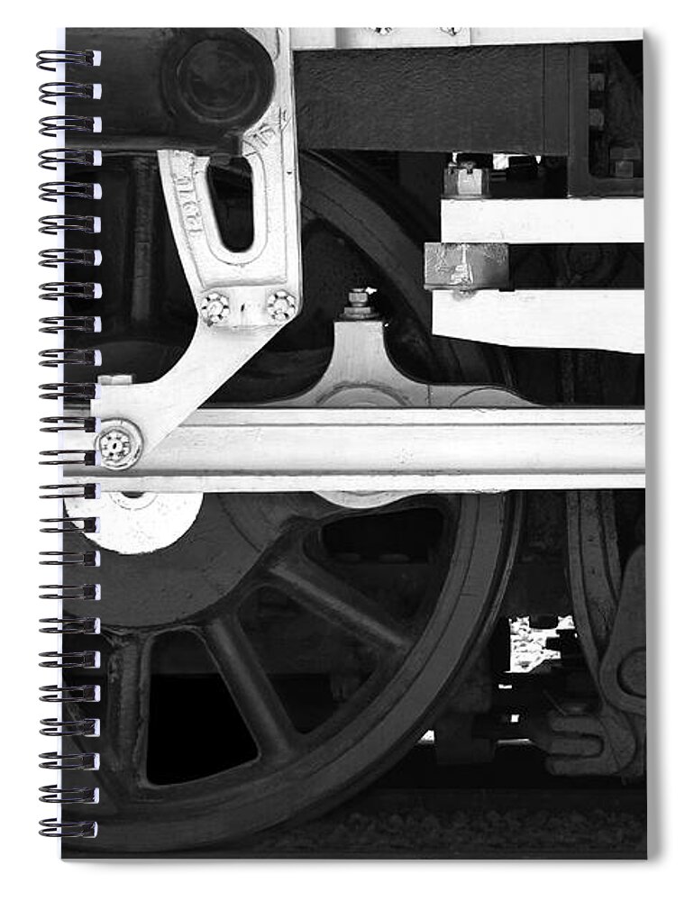 Drive Train Spiral Notebook featuring the photograph Drive Train by Mike McGlothlen